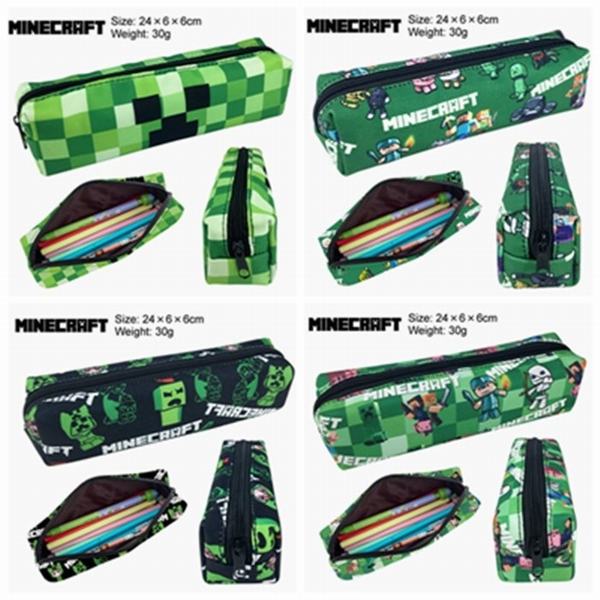 マインクラフト クリーパー ペンケース 筆箱 ペンシルポーチ マイクラゲームキャラクター グッズの通販はau Pay マーケット エミル