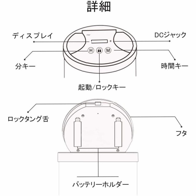 タイム ロック ボックス スマホ 依存 対策 禁欲 禁煙 禁酒 携帯 タバコ ゲーム お菓子 我慢 タイマー 食べすぎ 時間 制限 防止 生活 改善  タイムロックコンテナ｜au PAY マーケット