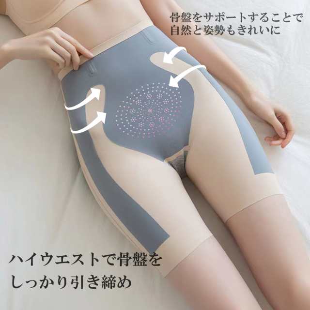 ヒップパッド ペチパンツ 美尻 ヒップアップ ガードル ハイウエスト