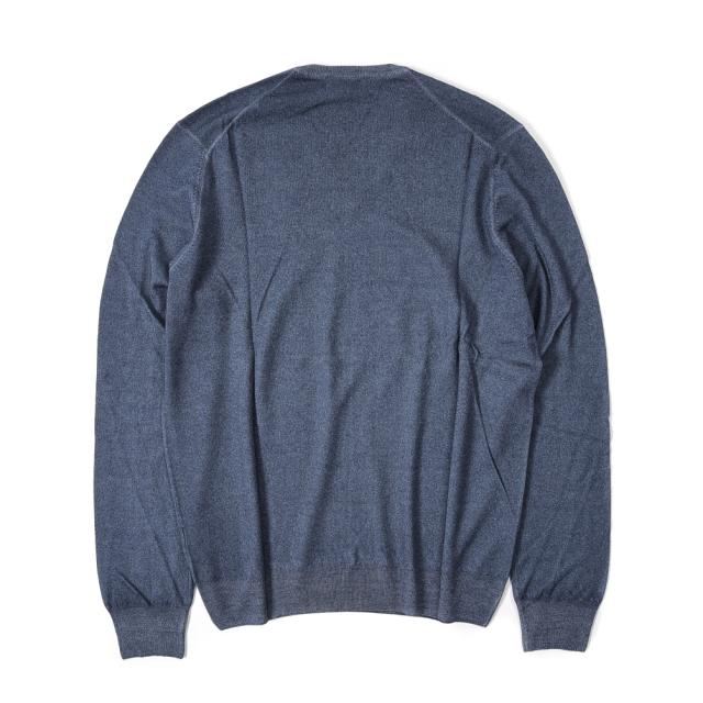 初回限定 30 Off グラン サッソ Gran Sasso ニット セーター Vネック 長袖 春秋 メンズ カシミヤ 100 ブルー イタリア ブランド Made In Ita Sale 公式通販 Theblindtigerslidell Com