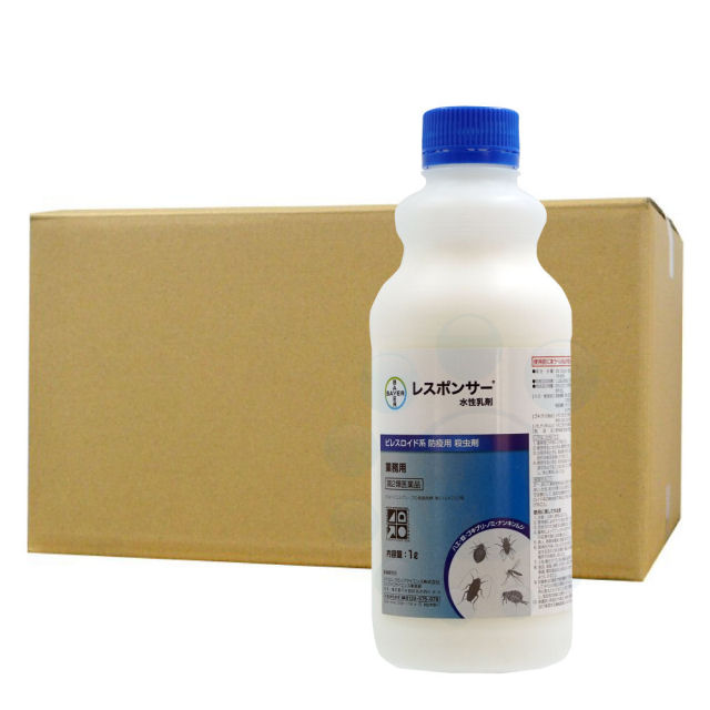 レスポンサー水性乳剤 1L×6本 【第2類医薬品】 飲食店 ゴキブリ駆除 【害虫駆除専門業者用】の通販は