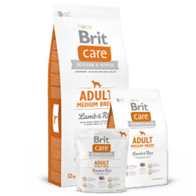Brit ケア ラム＆ライス アダルト M 12kg