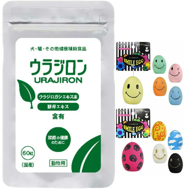 ウラジロン 8.4g 140mg×60粒 【スマイルエッグプレゼント】