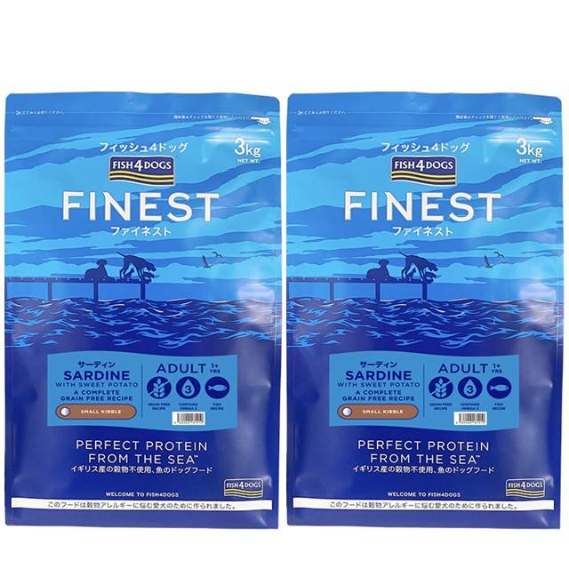 フィッシュ4 ドッグ サーディン 3kg 2個セット【正規品】 【公式通販】