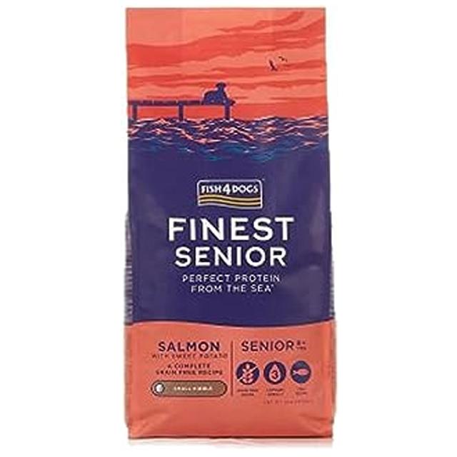 【あす着便利用可能】【送料無料】フィッシュ4 ドッグ サーモン シニア 小粒 6kgの通販は