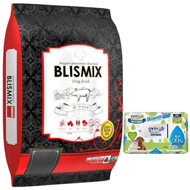 ブリスミックス ポーク 小粒 6kg【犬想いオリジナルセット】【デオクリーン付】【正規品】の通販は