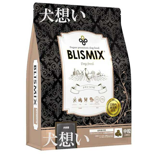 ブリスミックス ドッグ チキン 中粒 3kg【正規品】の通販は
