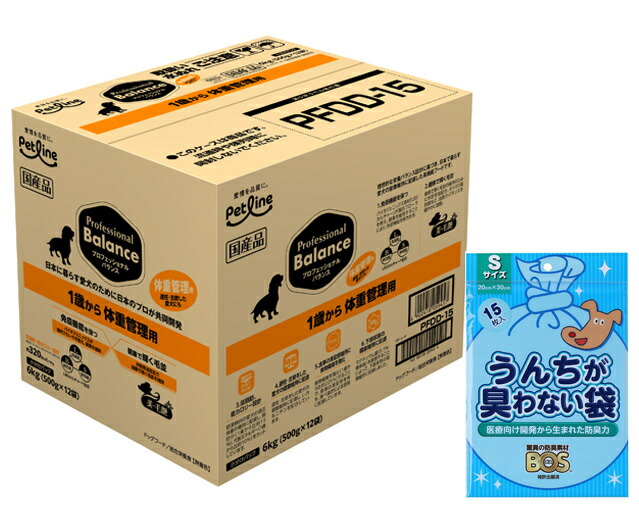 プロフェッショナルバランス 6kg(500g×12袋) 2箱 【公式通販】