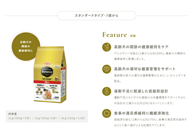 プロフェッショナル バランス ７歳から 3kg 2個セット 【お散歩ハンディシャワー Ｓサイズ ライトピンク付】_3