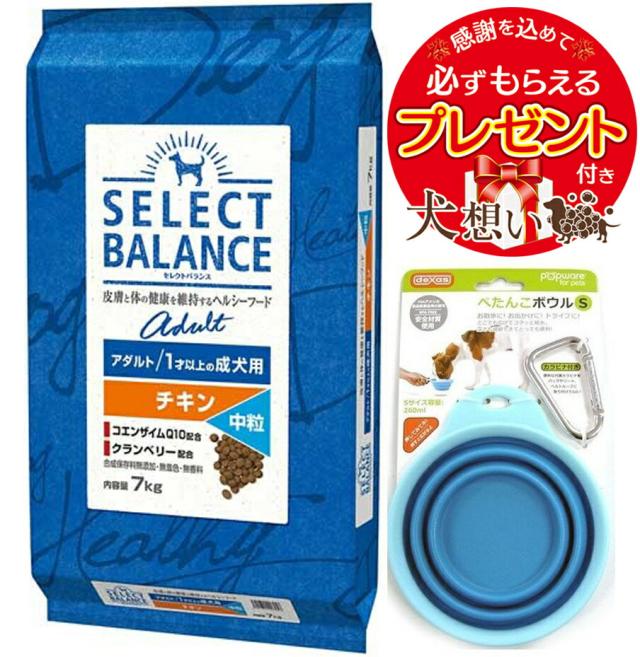 セレクトバランス アダルトチキン 成犬用 ☆中粒☆【１５kg】 セレクトバランス アダルト チキン 中粒（成犬用）｜みんなの