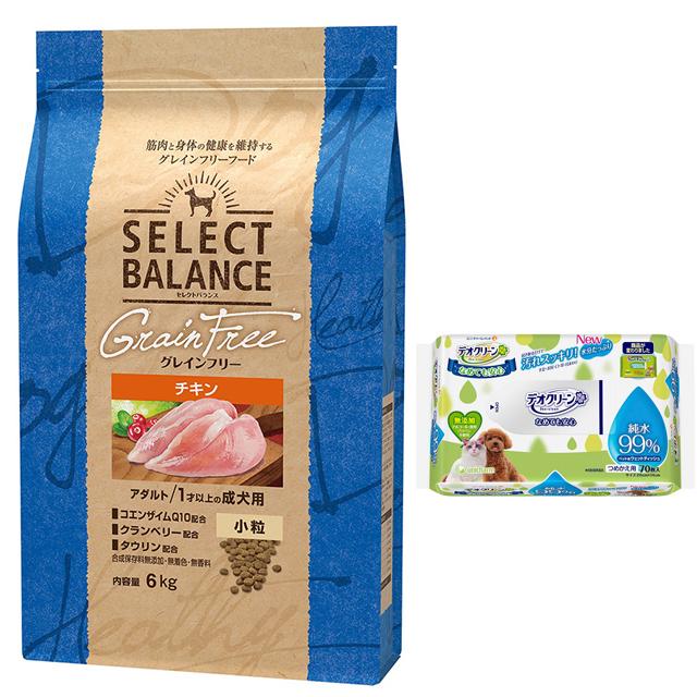 セレクトバランス グレインフリー アダルト チキン 6kg セレクト