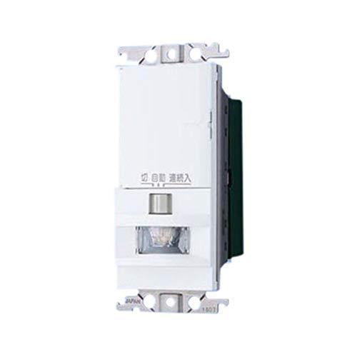 パナソニック ワイド壁取付熱線センサ付自動SW 親器 WTK1411WKの通販は 6,451円