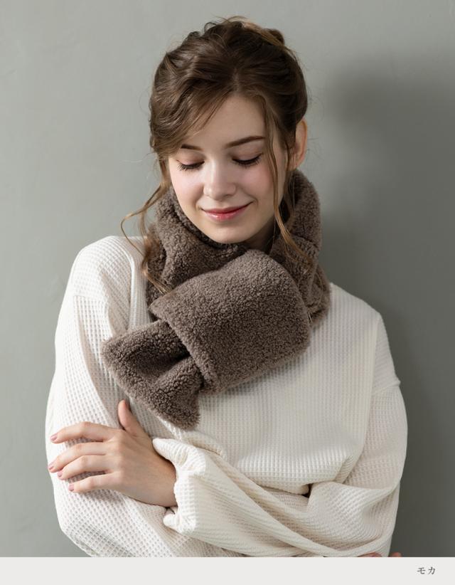 スヌード ファーマフラー ショール