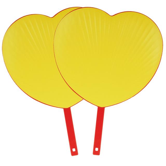 ハート型 うちわ ファンサうちわ ジャンボうちわ 2個セット 応援うちわ ジャニーズ 蛍光ピンク 蛍光黄色 黒 白 ビッグうちわ コンサート の通販はau Pay マーケット Across アクロース