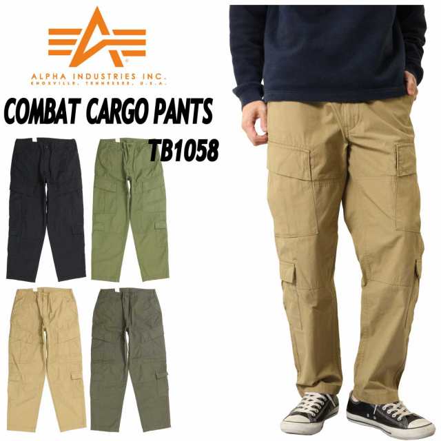 ALPHA INDUSTRIES アルファ インダストリーズ COMBAT CARGO PANTS