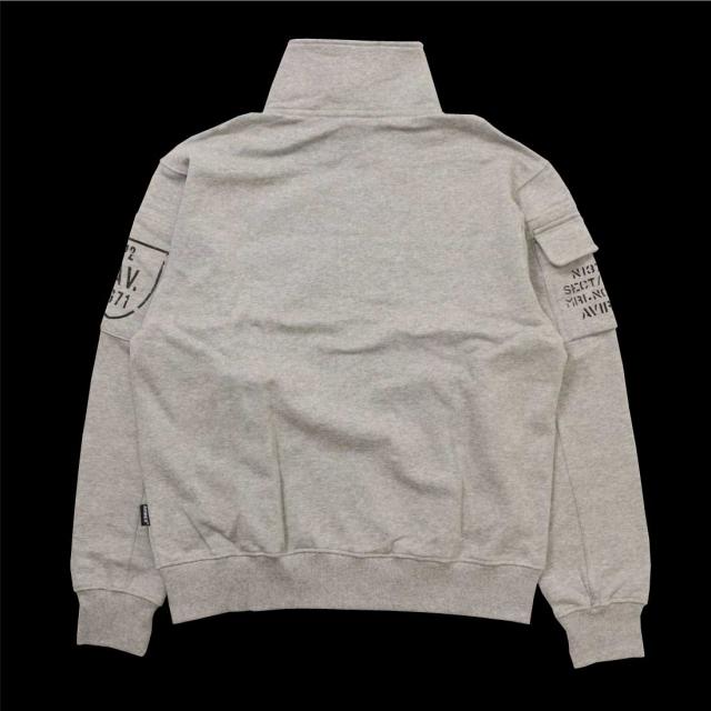 AVIREX アヴィレックス アビレックス 長袖 スタンド ジップ スウェット