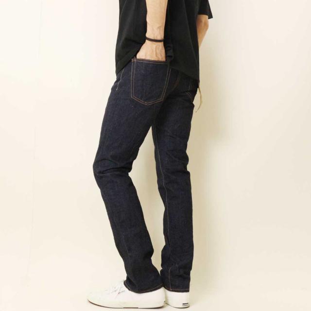 BLUEWAY ブルーウェイ M1928 ジーンズ タイト ストレート 13.5oz ビンテージ デニム  ワンウォッシュ 天日干し メンズ 日本製 綿100% こだわりジーンズ