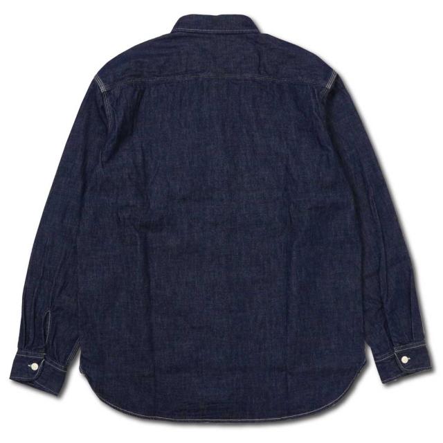 EDWIN エドウィン 長袖 シャツ ET2154 ワークシャツ デニム ヴィンテージ仕様 羽織り デニムシャツ メンズ カジュアル アメカジ_3
