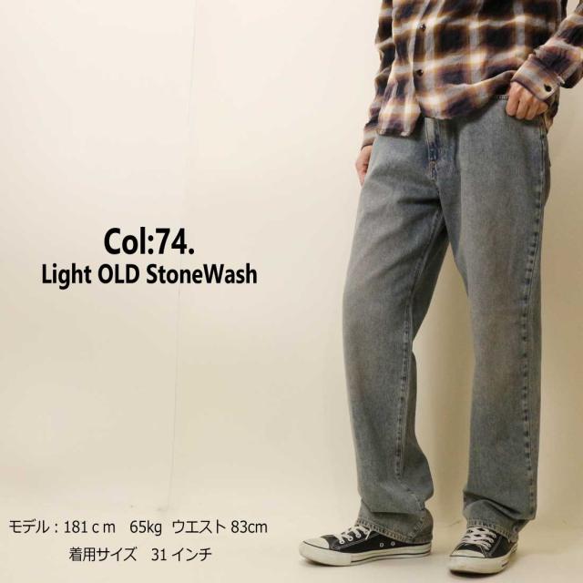 エドウィン EDWIN BAGGY ワイドパンツ デニム ジーンズ バギーパンツ E1560 ワイドストレート ストリート カジュアル メンズ エドウイン_2
