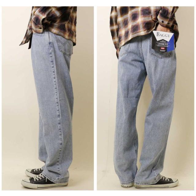 エドウィン EDWIN BAGGY ワイドパンツ デニム ジーンズ バギーパンツ E1560 ワイドストレート ストリート カジュアル メンズ エドウイン_9