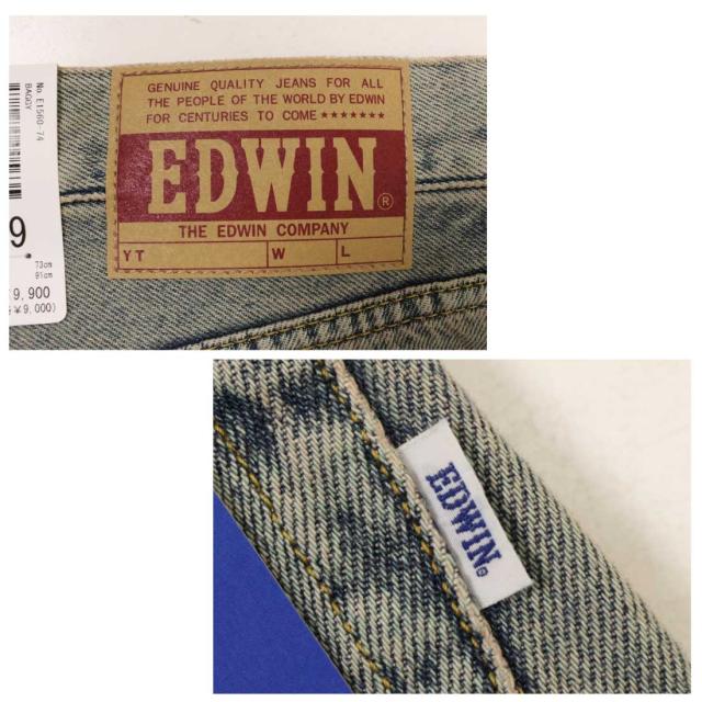 エドウィン EDWIN BAGGY ワイドパンツ デニム ジーンズ バギーパンツ E1560 ワイドストレート ストリート カジュアル メンズ エドウイン_13