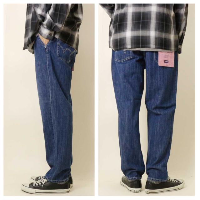 EDWIN エドウィン EEW01 レギュラーストレート デニム イージーパンツ EASY WEAR シャンブレー素材 バナナ繊維 メンズ カジュアル ボトムス_6