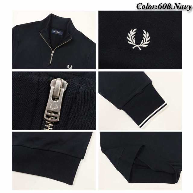 FRED PERRY フレッドペリー Half Zip Sweatshirt M3574