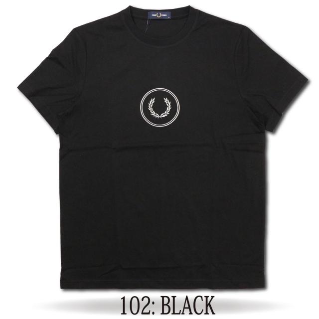 メール便発送 FRED PERRY フレッドペリー 半袖 Tシャツ Circle