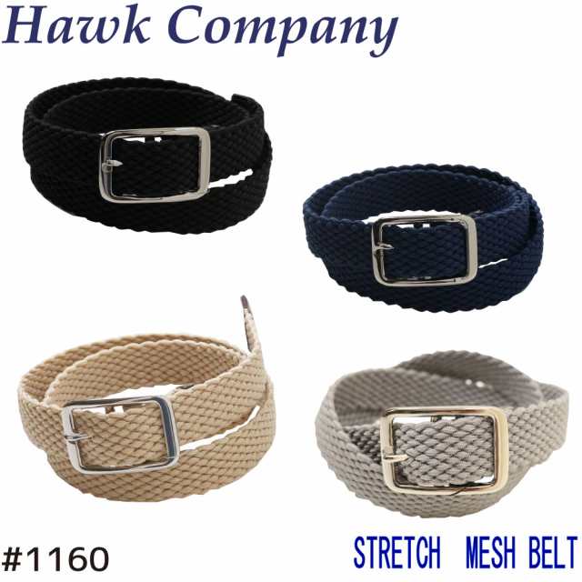 Hawk Company ホークカンパニー ベルト Free オリーブ 本革 ハイ