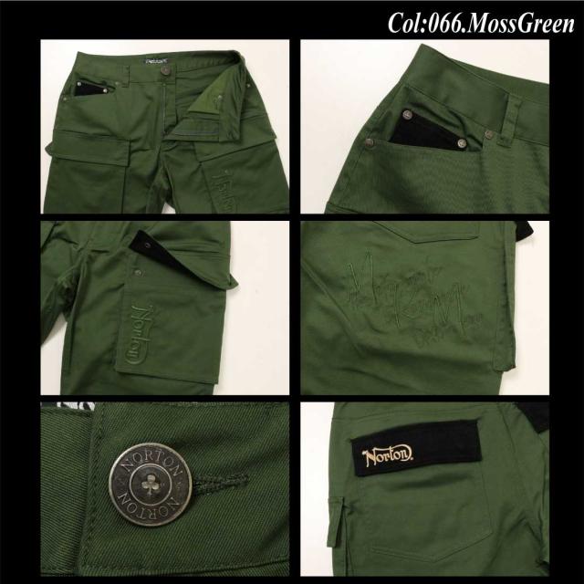 Norton ノートン 服 カーゴパンツ 253N1802B コーデュロイ ドッキング