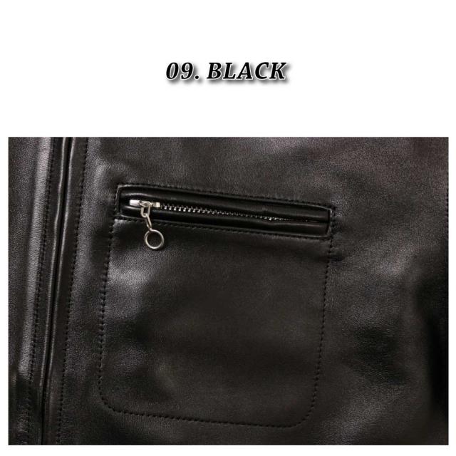 Schott ショット レザー ジャケット 3121034 782-5950014 レザートラッカージャケット ラムレザー ワークジャケット トラッカー メンズ_5