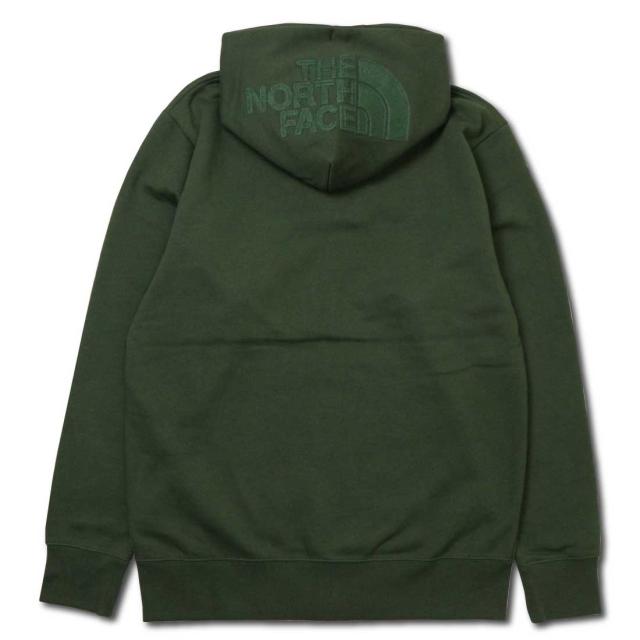 THE NORTH FACE ザ・ノース・フェイス 長袖 パーカー NT12442 リアビュー フルジップ フーディ 厚手スウェット アウトドア NT12340 メンズ 立体刺繍 ロゴ_3