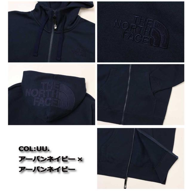 THE NORTH FACE ザ・ノース・フェイス 長袖 パーカー NT12442 リアビュー フルジップ フーディ 厚手スウェット アウトドア NT12340 メンズ 立体刺繍 ロゴ_13