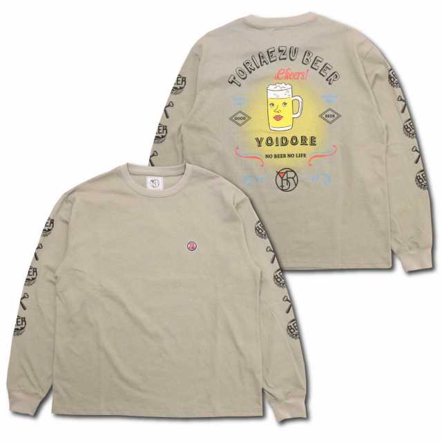 YOIDORE 酔いどれ 長袖 Tシャツ カットソー BACK BEER GIRL L/S TEE