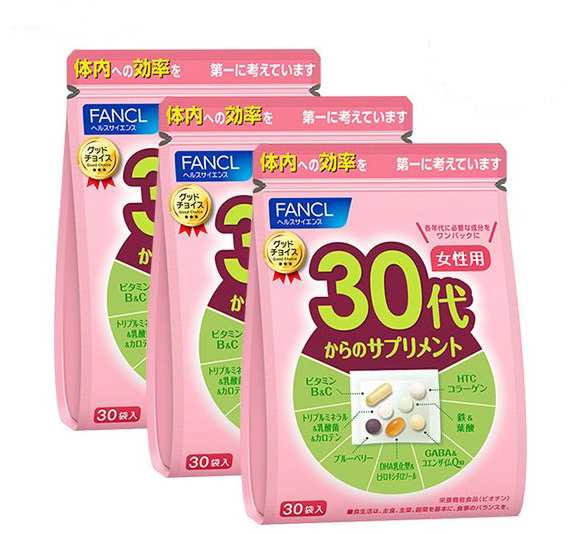 Fancl（ファンケル）30代からのサプリメント 女性用(栄養機能食品) 45 ...