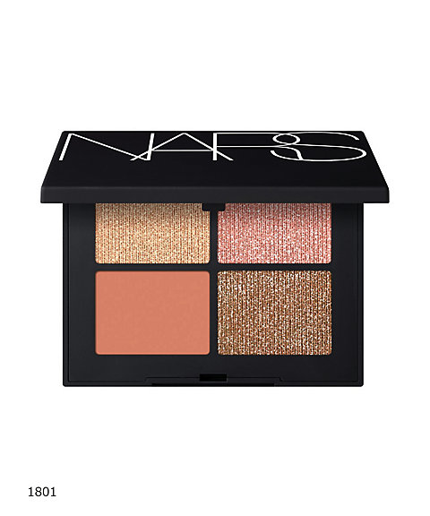 nars ナーズ クワッドアイシャドー 1.2g×4／アイシャドウパレット 正規品 マット メタリック アイシャドウ 立体感 アイメイク グラデーション アイシャドウ