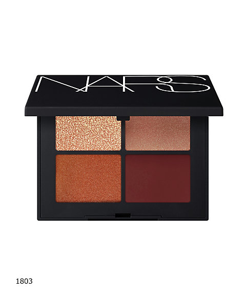 nars ナーズ クワッドアイシャドー 1.2g×4／アイシャドウパレット 正規品 マット メタリック アイシャドウ 立体感 アイメイク グラデーション アイシャドウ