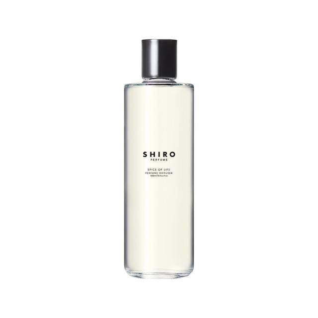 shiro（シロ）SPICE OF LIFE スパイス オブ ライフ　パフュームディフューザー リキッド（スティック10本付き）５００ｍｌ　(詰め替え用）正規品の通販はディフューザー