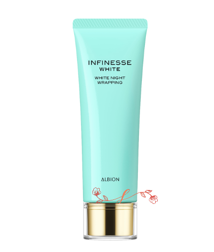 Albion(アルビオン)アンフィネスホワイト ホワイト ナイトラッピング 50g(シワ改善・美白クリーム)正規品 2024年5月18日発売