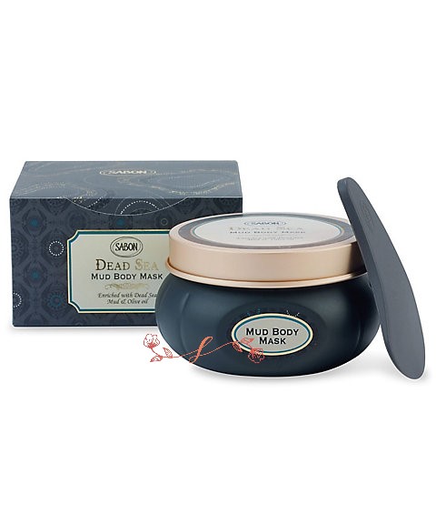 sabon サボン ブラック　ボディマスク　デッドシー　200mL／ボディスクラブ　正規品