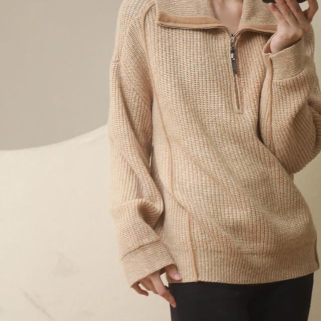 2024新作】高級 100% メリノウール セーター メンズ レディース 秋冬