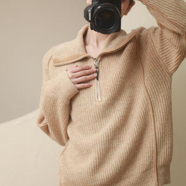 2024新作】高級 100% メリノウール セーター メンズ レディース 秋冬