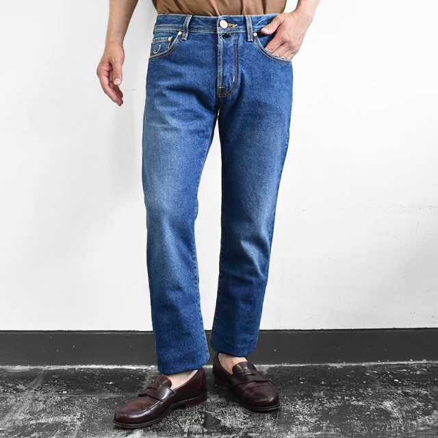 【国内正規品】JACOB COHEN ヤコブコーエン model BARD (J688) Cotton100％ Tapered washed denim jeans SLIM FIT 226-99935 バード テー