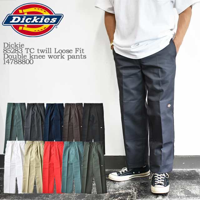 10色展開】【国内正規品】Dickies 85283 TC twill Loose Fit Double