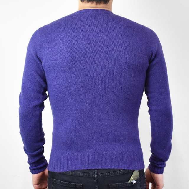 【20%OFF】【44サイズ】Drumohr LUXURY ドルモア ラグジュアリー 4G Middle crew neck cashmere knit D4K103 4ゲージ ミドルゲージ クル