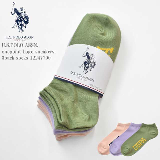 23cm~25cm】U.S.POLO ASSN. ユーエスポロアッスン USPA onepoint Logo