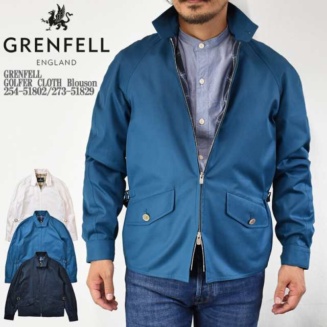 国内正規品】GRENFELL グレンフェル GOLFER CLOTH Blouson 254