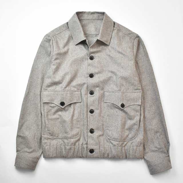 FRALBO フラルボ NAPOLI ナポリ Wool BOMBER Jacket 252-41822 ウール ボンバージャケット ブルゾン メンズ  イタリア シャツ