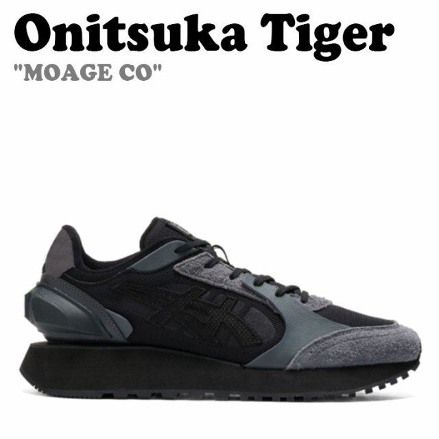 オニツカタイガー スニーカー Onitsuka Tiger MOAGE CO モアージュ CO BLACK CARRIER GREY