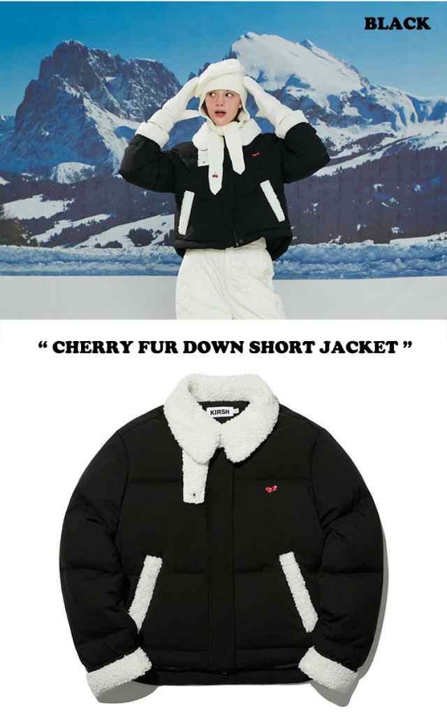 キルシー ダウン KIRSH 正規販売店 CHERRY FUR DOWN SHORT JKT